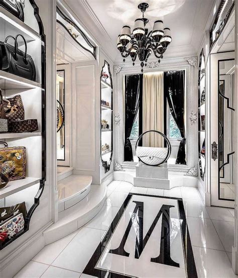 walk in closet glam dressing room